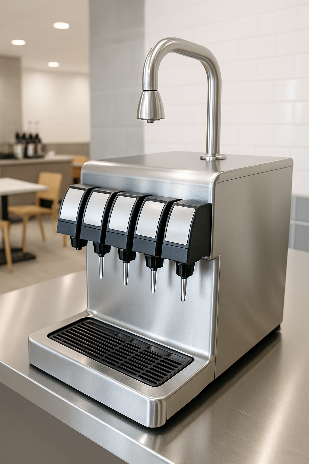 Soda fountain system
